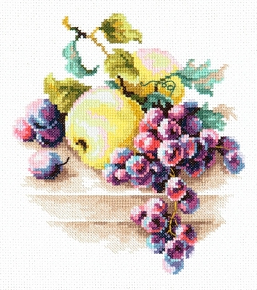 Виноград и яблоки - фото 6968