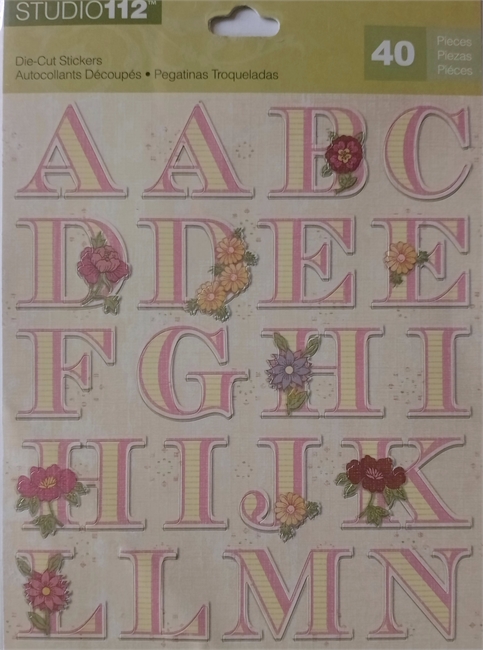 STUDIO 112 Алфавит розовый STUD112-30-596481 - фото 13330