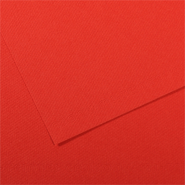 Бумага для пастели Mi-Teintes A4 25 л. №506 Красный мак Canson-C31032S026-25