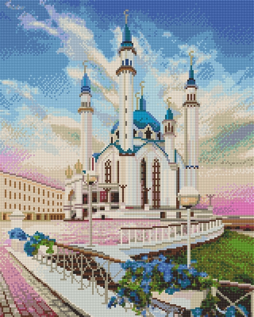Кристальная (алмазная) мозаика "Кул Шариф. Соборная мечеть" - фото 9985