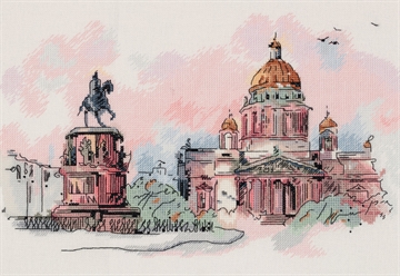 Набор для вышивания "Путешествие по Петербургу"