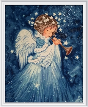Алмазная мозаика "Звездный ангел"