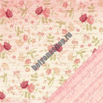 Бумага двусторонняя MakingMemories 30x30 Je t'adore MM-JeTadore-36184