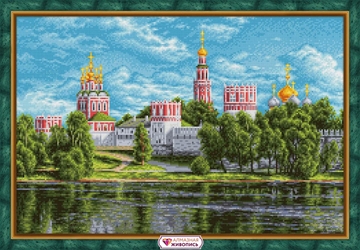 Алмазная живопись "Новодевичий монастырь"