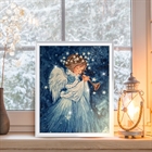 Алмазная мозаика "Звездный ангел" - фото 11651