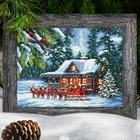 Алмазная мозаика "Рождественская сказка" - фото 11684
