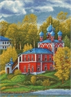 Набор для вышивания "Казанско-Преображенская церковь. г.Тутаев" PANNA-CM-1058