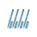 Линер DOCUMENT BL, металлический наконечник ассорти черный Centropen-2631/4 BL