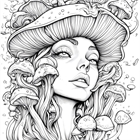 Книжка-раскраска «Психоделическое путешествие» COLORINGBOOK-202404JC1