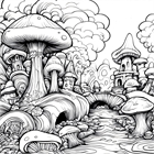 Книжка-раскраска «Психоделическое путешествие» COLORINGBOOK-202404JC1