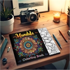 Книга - раскраска Мандалы: Книга Для Снятия Стресса COLORINGBOOK-202404JC1-Mandala
