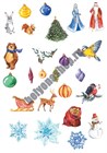Набор высечек "С Новым Годом!" POLKA-new200-02 - фото 4545
