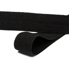 Резинка 15 мм бельевая (окантовочная матовая) - черная - фото 7365