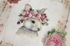 Кролик в цветах - фото 7590